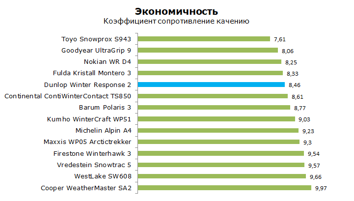 Тест Данлоп Винтер Респонс 2